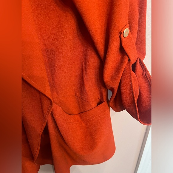 Orange/Red Cardigan - Picture 2 of 3